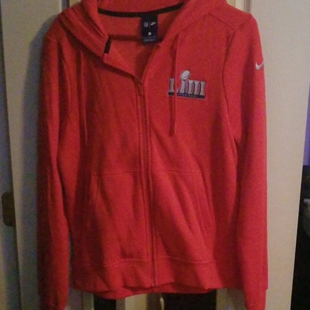 Superbowl 53 Nike NFL zip hoodie small